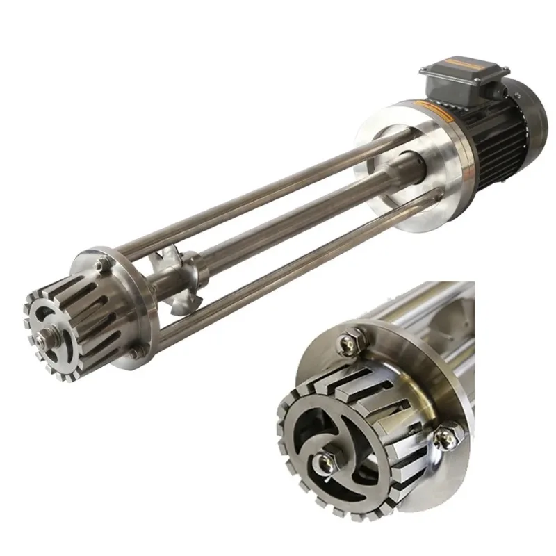 high shear vacuum homogenizer mixer solid liquid emulsifier