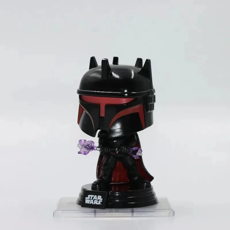 Funko POP Original Star Wars Boba Fett Kylo Ren Din Grogu Moff Gideon Action Figure Toys for Boys Girls Gift Collectible Model view 4