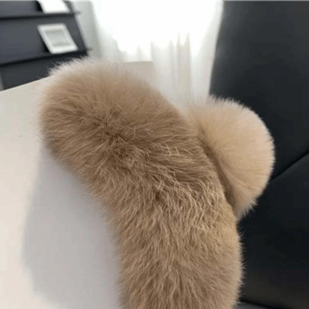 Hair Ball All-match Autumn Winter Headwear Female Hair Accessories  Hair Claw Korean Style Hair Clip Leopard Grasp Clip