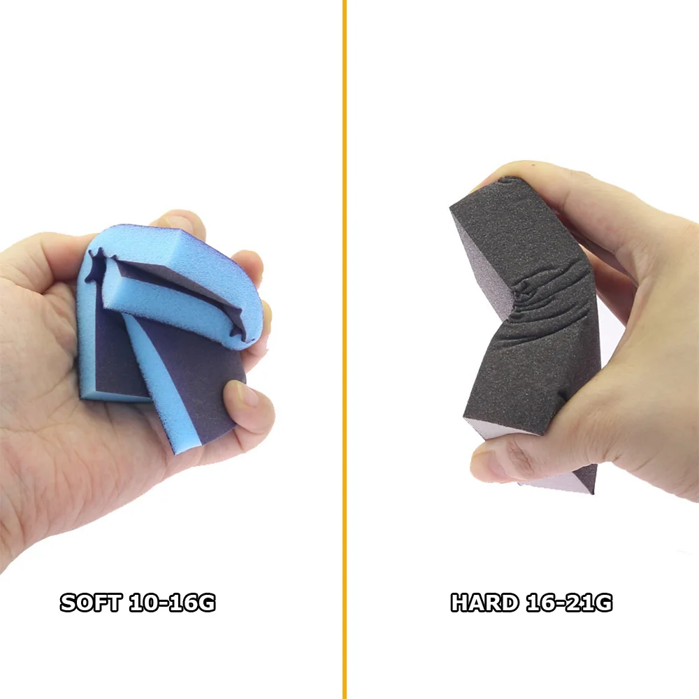 Feuilles d'éponge de ponçage, outils de nettoyage manuels pour métal, bois, Jade, ébavurage, polissage