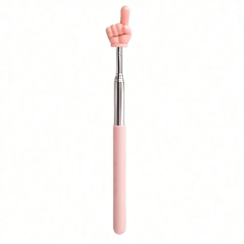 

Macaron Color 68cm Retractable Finger Reading Stick Telescoping Teacher Pointer Teacher Hand Pointer For Classroom Kids Reading