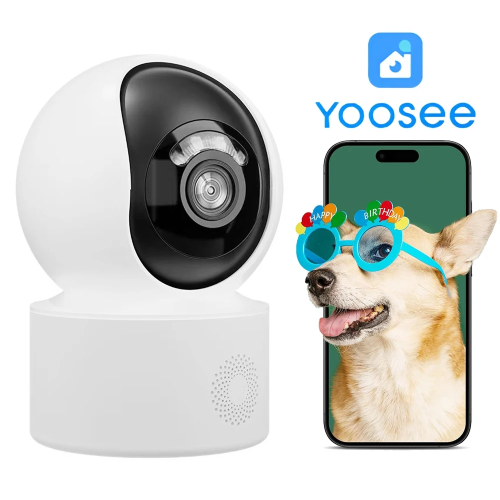 

Yoosee 5MP WiFi Security PTZ Indoor IP Camera Smart Home Safety Color Night Vision Siren Alarm Humanoid Detection Ai Auto Track