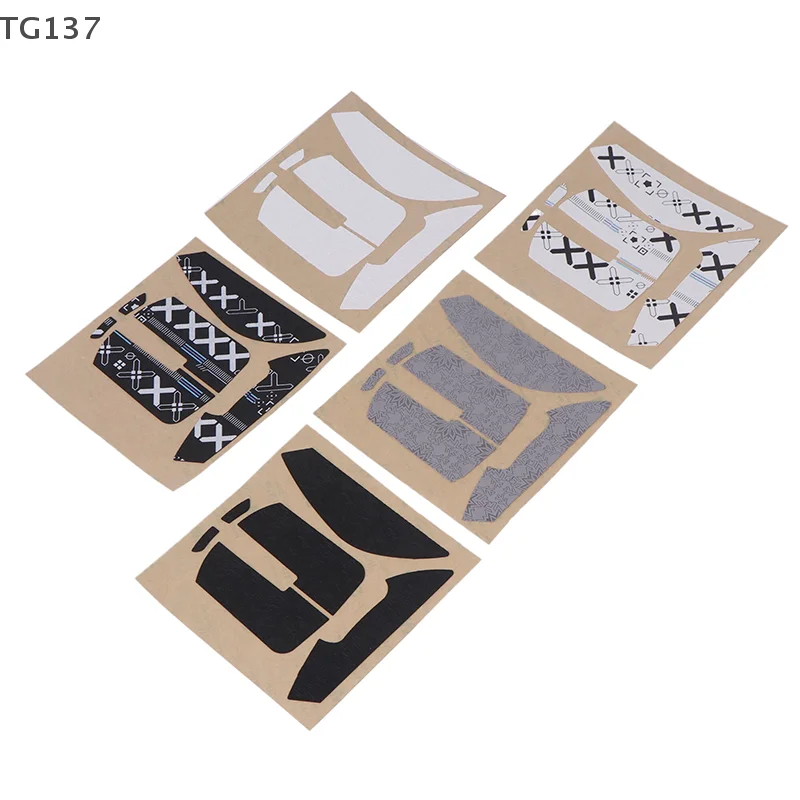 1Set Mouse Non-Slip Anti Sweat Tape Sticker Ultraglide Anti Sweat Patch For VIPER V3 PRO Ultrathin Snowflake Texture