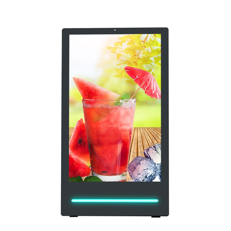 

32,43-дюймовый уличный цифровой постер с питанием от батареи