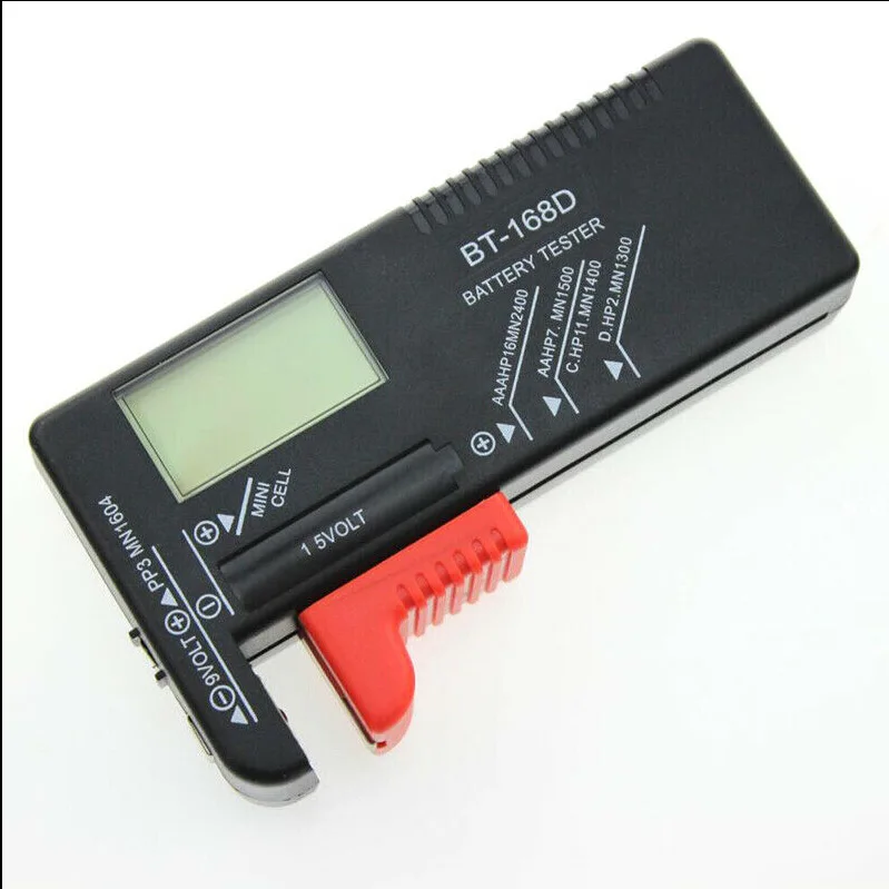 NEW Battery Capacity Tester BT168D Digital Explicit Battery Voltage Test Instrumentation