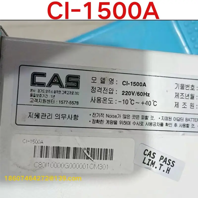 

Second-hand test OK. Weighing control instrument terminal CI-1500A