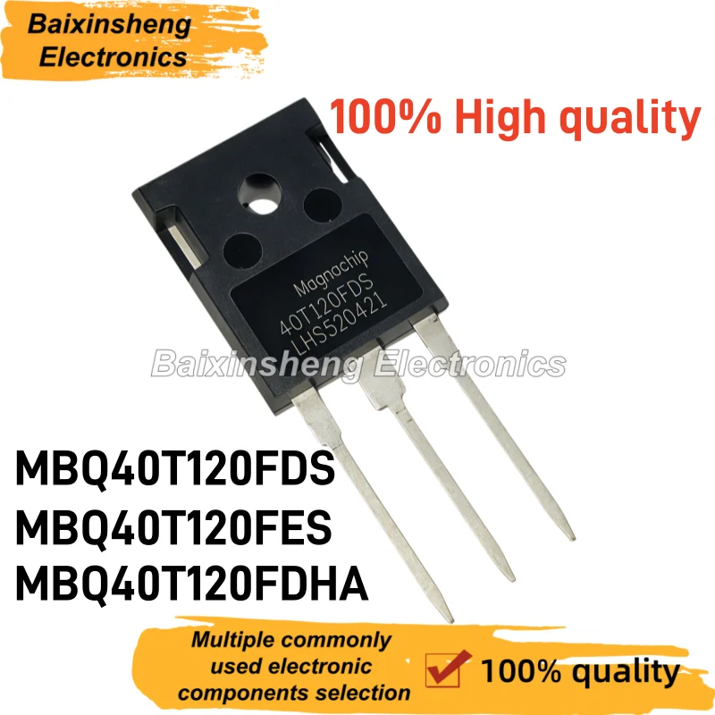40T120FDS 40T120FES 40T120FDHA TO-247 10PCS 100% High quality IGBT 40A1200V Field Stop Trench Power Transistor 40T120