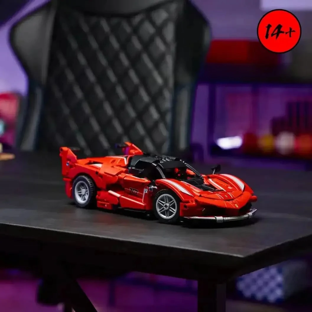 

Disney 42212 гоночная серия FXX K, модель спортивного автомобиля, набор механических сборочных блоков, подарок на день рождения, Рождество, Хэллоуин