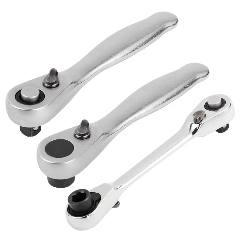 

1 Piece Mini 1/4 inch Socket Ratchet Wrench 72 Teeth Socket Screwdriver Bit Driver Quick Release Ratchet Wrench Hand Tools