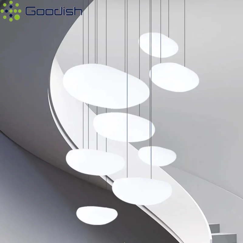 Modern Salon Pendant Ceiling Light Hogar Moderno Lustre Hanging Smart Art Lamp for Dining Room Living Home Decoration Chandelier