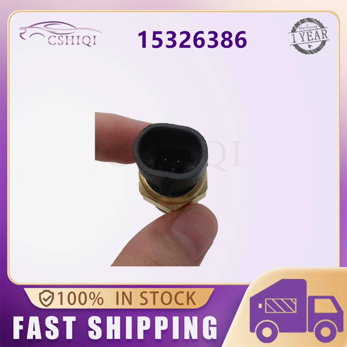 15326386 25036979 805218T مستشعر درجة حرارة المبرد لـ Mercruiser Buick Cadillac شيفروليه GMC أوبل فوكسهول مستشعر درجة حرارة الماء
