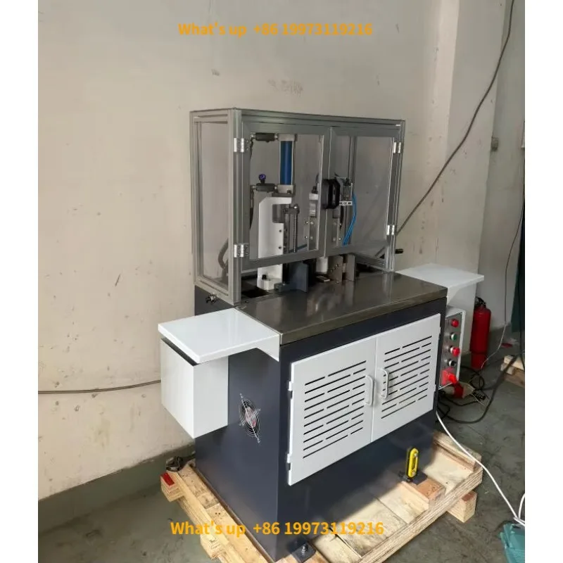2026 NEW NB-460 Oil Pressure Double Head Corner Cutting Cutter Machine Round Corner Paper Cutting Machine