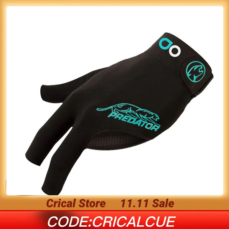 

PREDATOR Billiard Gloves with Orginal Left hand Three-finger Professional Pool Cue Snooker Cue Gloves for Billiard Accessory