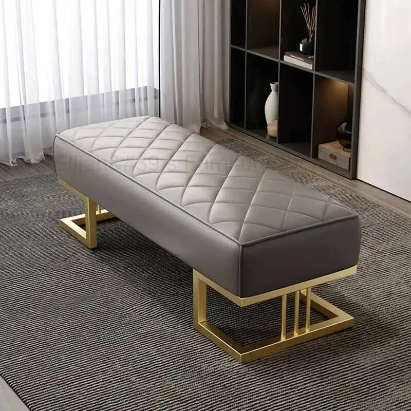 

Stool Entrance Nordic Shoes Bench Luxury Makeup Design Living Room Home Meuble Salon Decoration