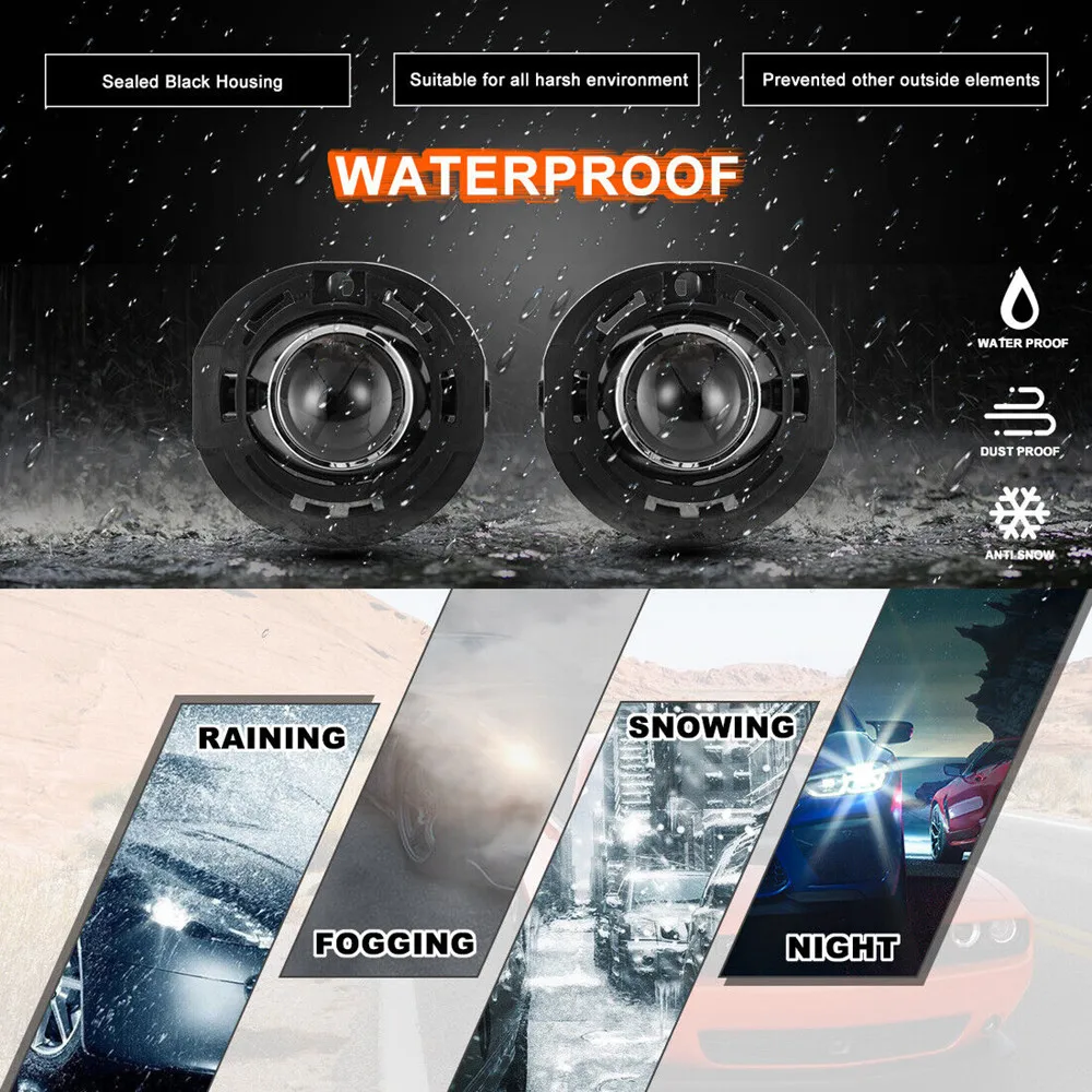 

2 шт. для Dodge challenger Charger Dart Durango Avenger Jeep grabd Cherokee Compass Patriot Chrysler 300 200 Pacifica противотуманные фары