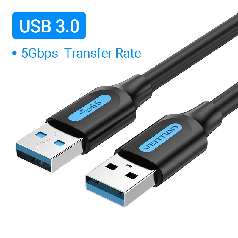 Ventie USB 3.0 Type A USB 3.0 2.0 Verlengkabel USB Male naar Male Verlengsnoer voor TV Box PC Muis USB A naar USB A Datakabels