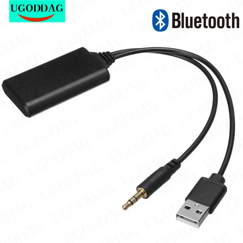 Bluetooth Radio Cable Adapter Universal Car Aux Bluetooth Music Audio Receiver Car Charger Adapter For BMW E90 E91 E92 E93