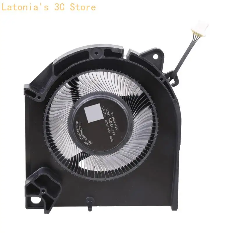 Metall CPU GPU Lüfter für G15 5530 2013 Laptop Schnelle Wärme Reduzierung Glatte Leise Funktionalität X3UB – Detail 3