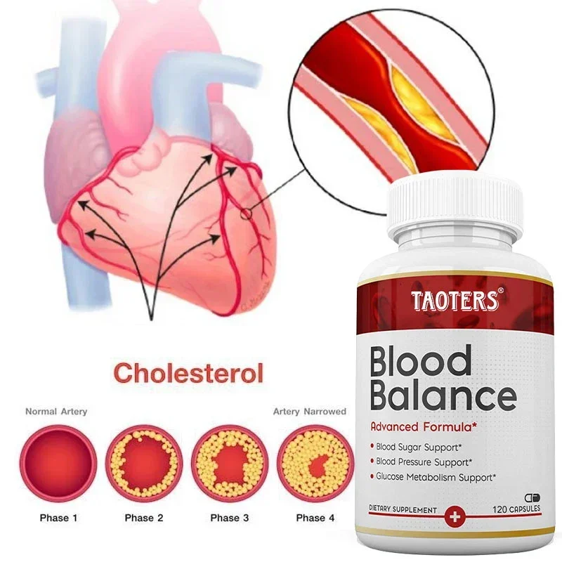 Taoters-Vitamina Mistura para apoiar o açúcar no sangue equilibrado, metabolismo