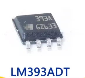 10PCS New original authentic LM393ADT 393A SOP8 dual voltage comparator