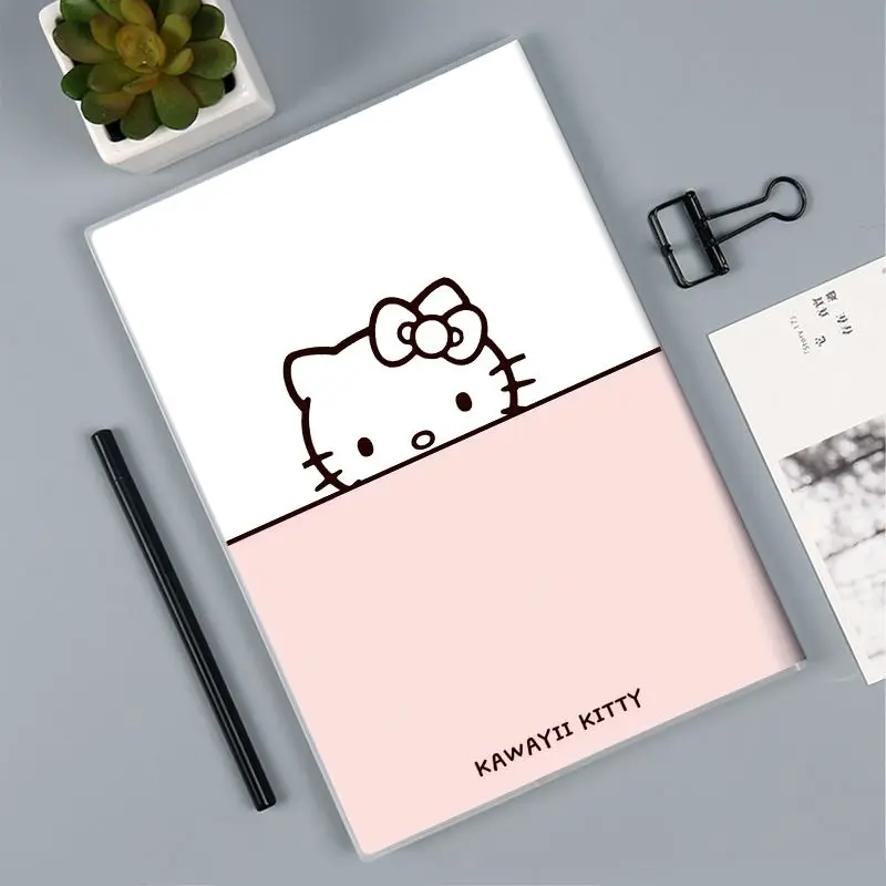 Sanrio Hello Kitty Notebook Study Notepad Journal Girl Heart Stuff Kawaii Study Stationery Wholesale Cute Cartoon Fashion Prize