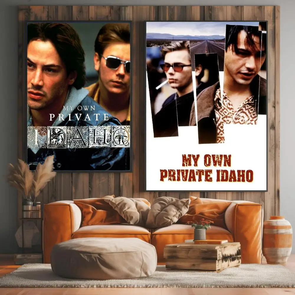 classic movie M-My Own Private Idaho-O Painting Calligraphy Elegant Botanical Decor for Living Room Modern Interior Design