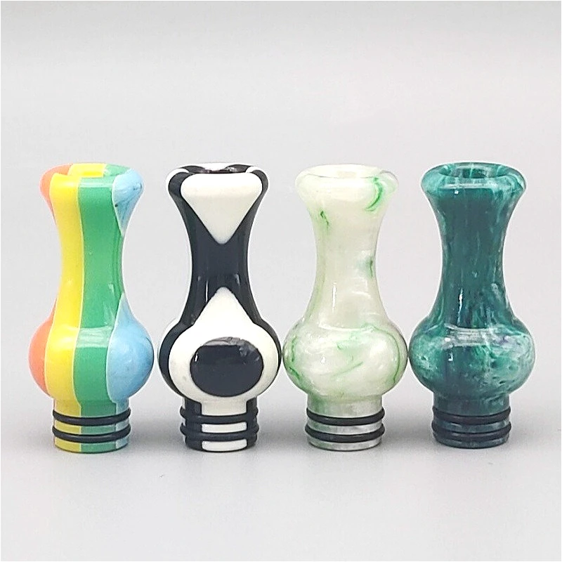 1PC 510 Ugello gocciolante in resina Giunto di paglia a forma di vaso Colore casuale