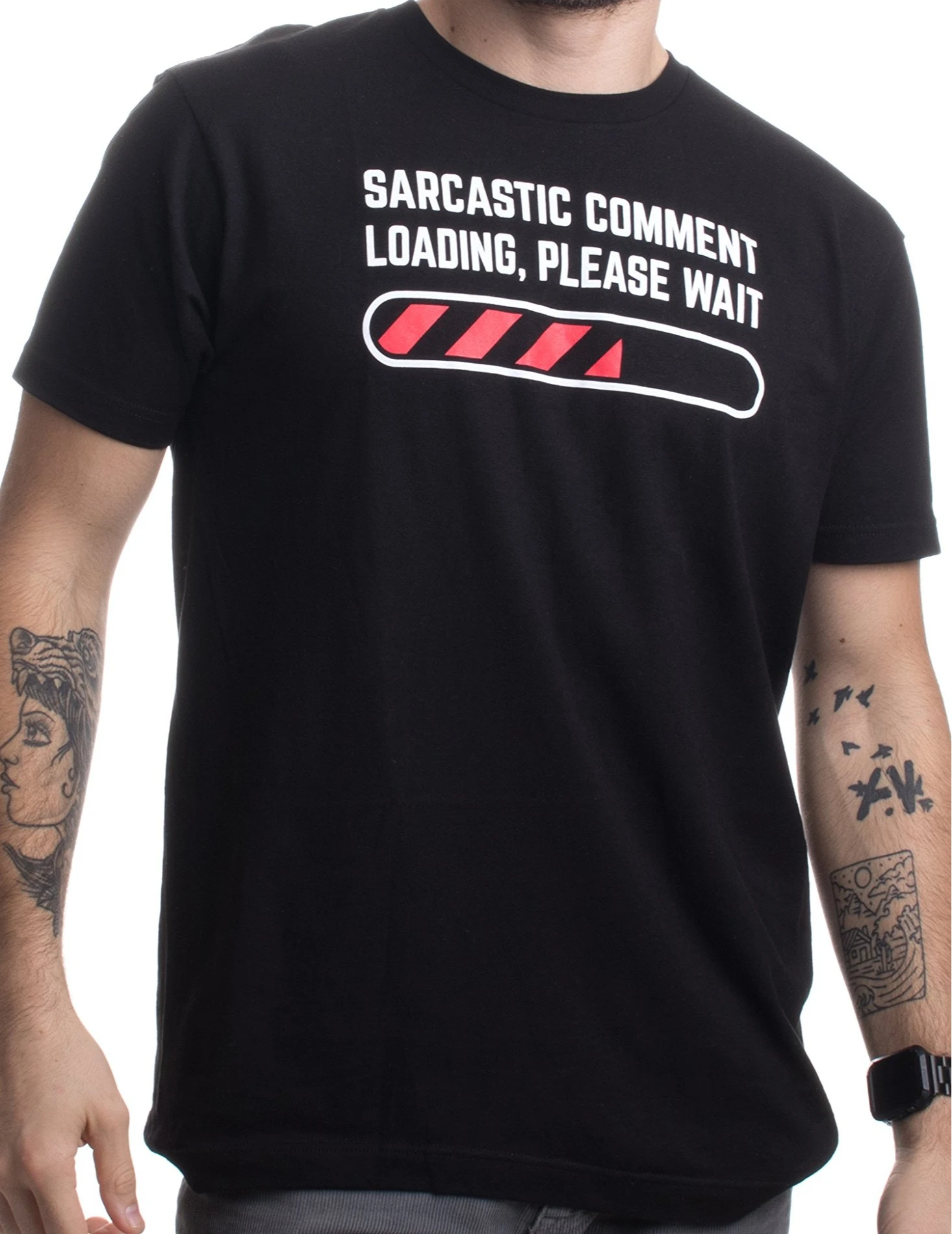 تحميل تعليق ساخر يرجى الانتظار مضحك السخرية الفكاهة للرجال النساء تي شيرت تي شيرت جسمي اختياري