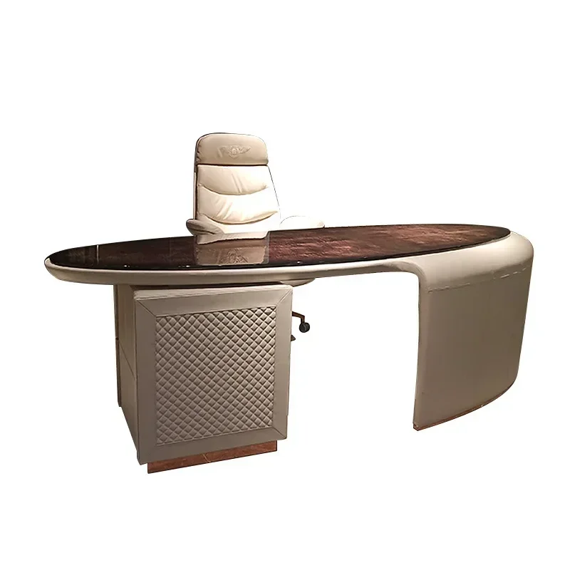 Light luxury corner desk