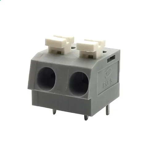 100PIN GREY  KF202 7.5 2P ~ 12P PCB SPRING TERMINAL BLOCKS DG202 7.5mm 2PIN ~ 12PIN 12A 300V PHOENIX CONTACT DEGSON KEFA