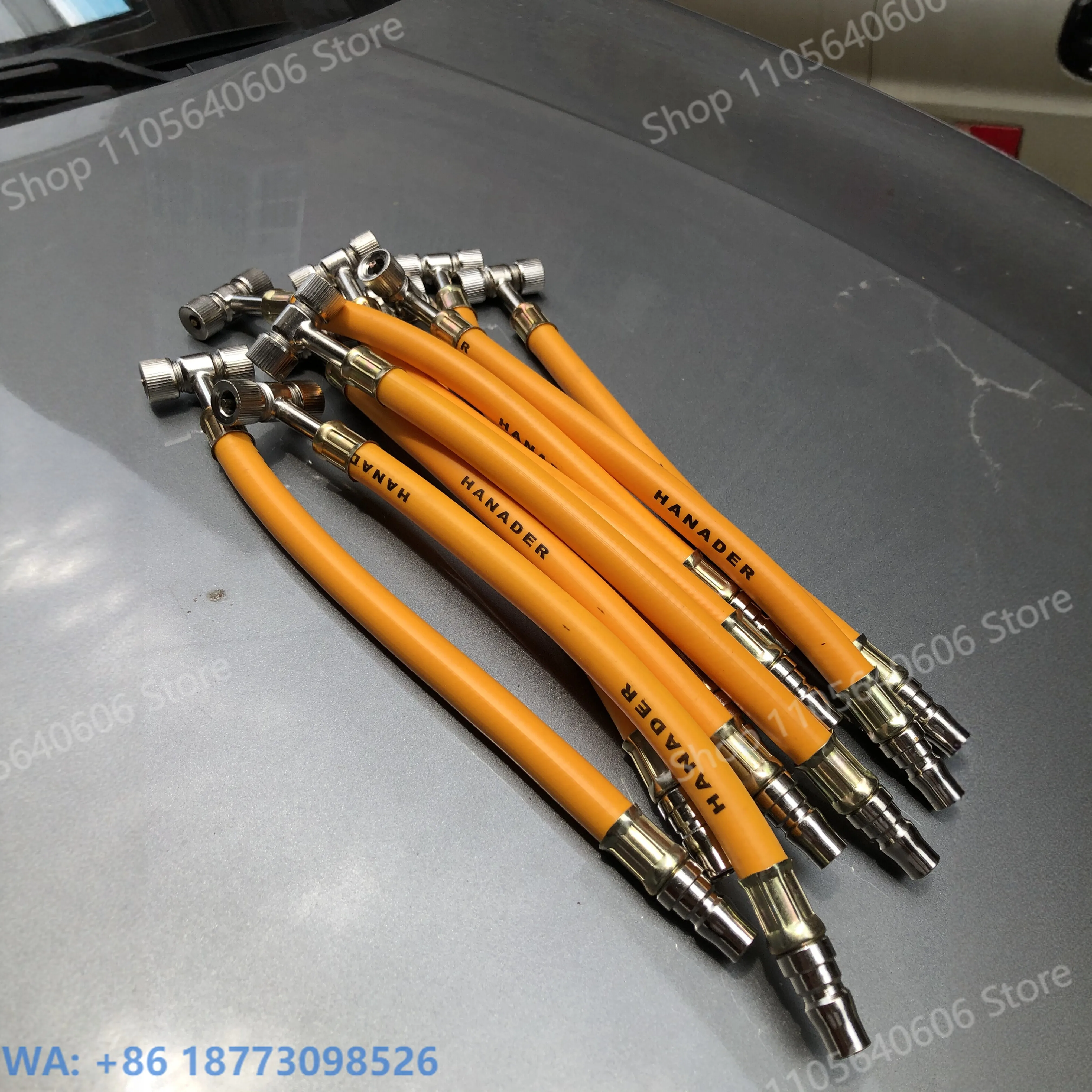 New Inflation Nozzle Inflation Head, Tire Double Head Inflation Nozzle, 10PCS