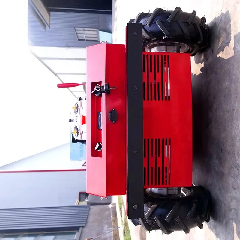 中国製カスタマイズリモコン式ロボット芝刈り機、ワイヤレス電動スタートリモコン式芝刈り機、芝刈りロボット