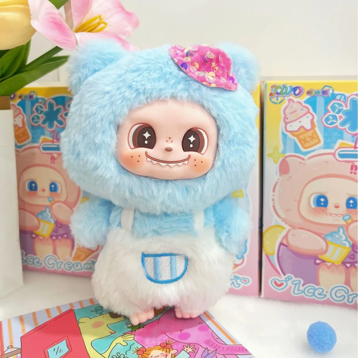 

Виниловое лицо, милая летняя модная игровая слепая коробка, милая кукла, подвеска, плюшевая игрушка, модная плюшевая игра