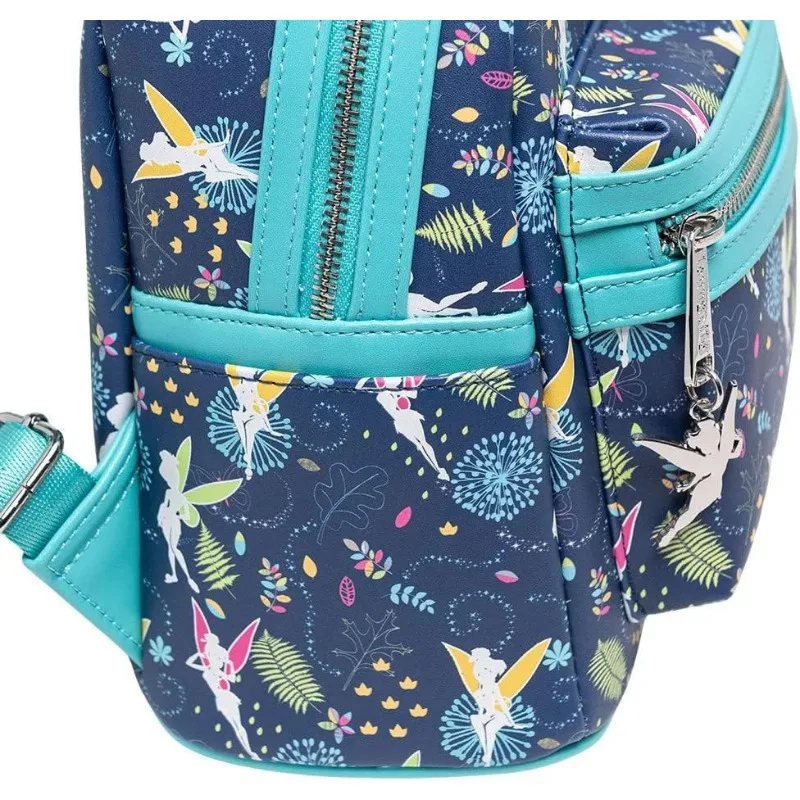 Disney Lounge fly Frauen blaugrün Tinkerbell leuchten im Dunkeln Allover Print Rucksack