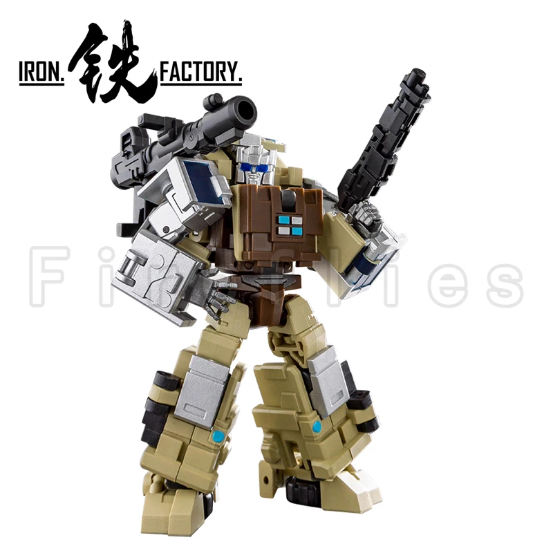 14m Iron Factory Transformation Robot Action Figure IF EX-64D Dynamite Wrangler Anime Toy For Gift Free Shipping