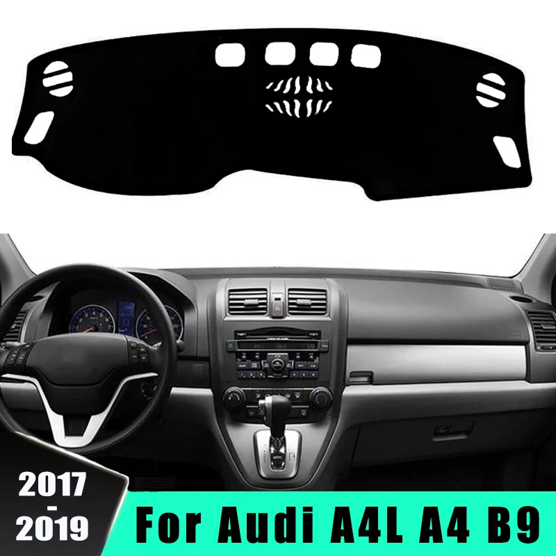 

Car Dashboard Cover Sun Shade Mats Avoid Light Pads Instrument Panel Protective For Audi A4L A4 B9 2017 2018 2019 Model