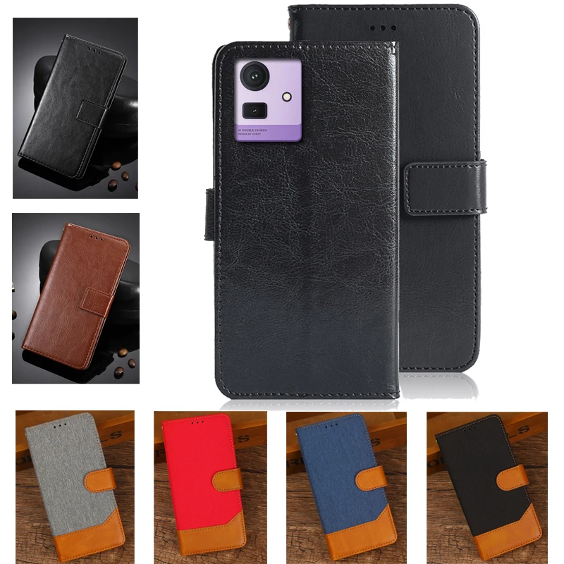 Противоугонный кожаный чехол для телефона Cubot Note 50, чехол Celular Skin Funda Etui Cubot Note 50 CubotNote50, оригинальный чехол Global