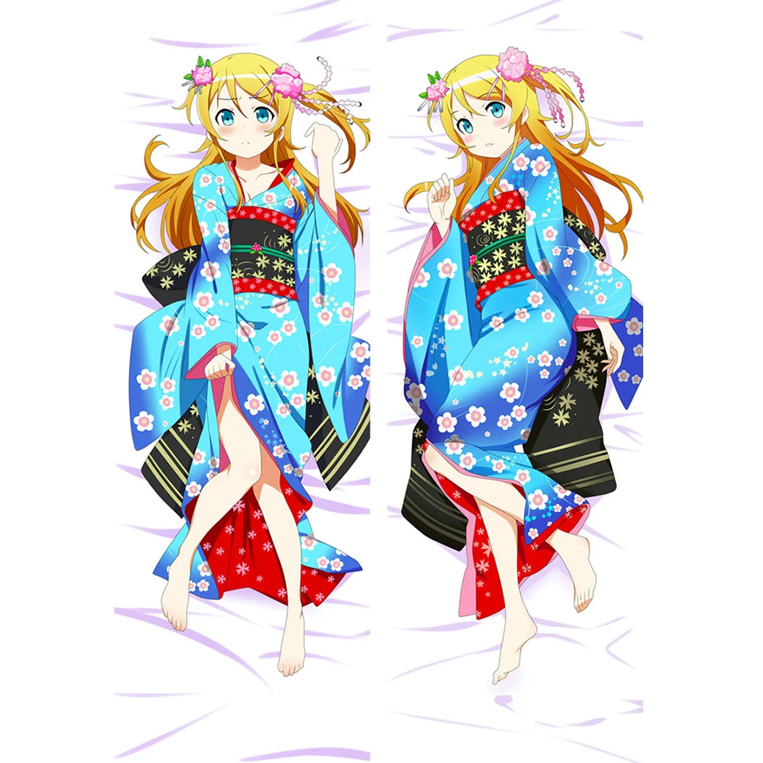 

My sister can not be so cute Kousaka kirino Japanese Anime Hugging Body Dakimakura Pillow Cover Case 67078