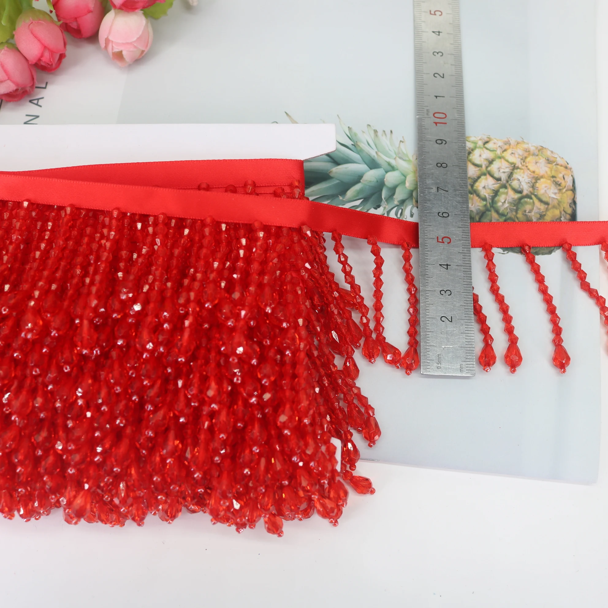 10 yards Tassles Long Fringes Sewing Dress Tassels Fringe 6cm wide Decorative Trimmings Tassel Trim Crafts Fredzle Suit Clothes