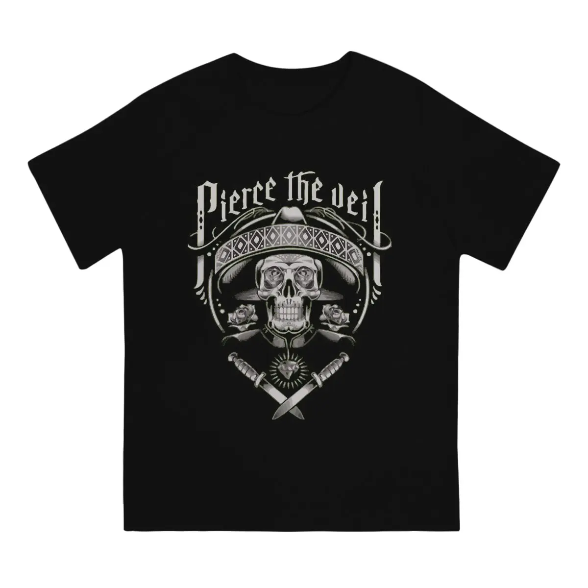 Hot selling in Summer Men's and Women's T-shirts  Pierce The Veil 4 Summer top Street Clothing S-6XL