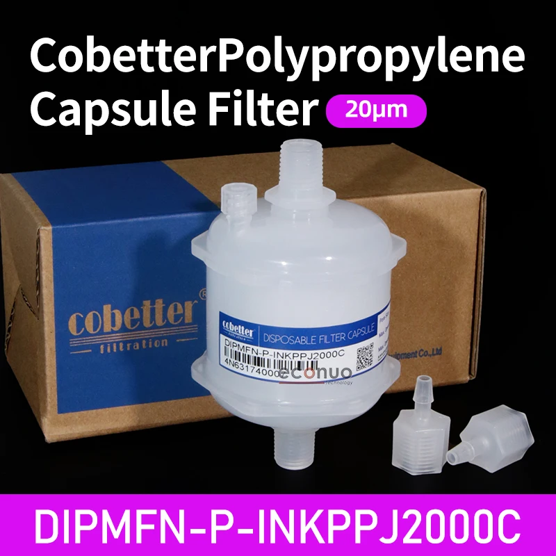

Brand New Cobetter DIPMFN-P-INKPPJ2000C 20μm Eco Solvent Capsule Ink Filter 5 micron 5um For Cobetter Capsule ink filter