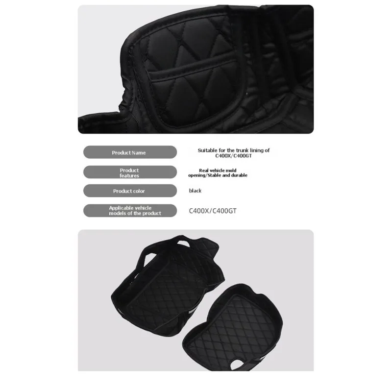 Leading-Edge-For BMW C400X C400gt Motorcycle Trunk Liner-Waterproof Tail Box Inner Lining Replacement Part
