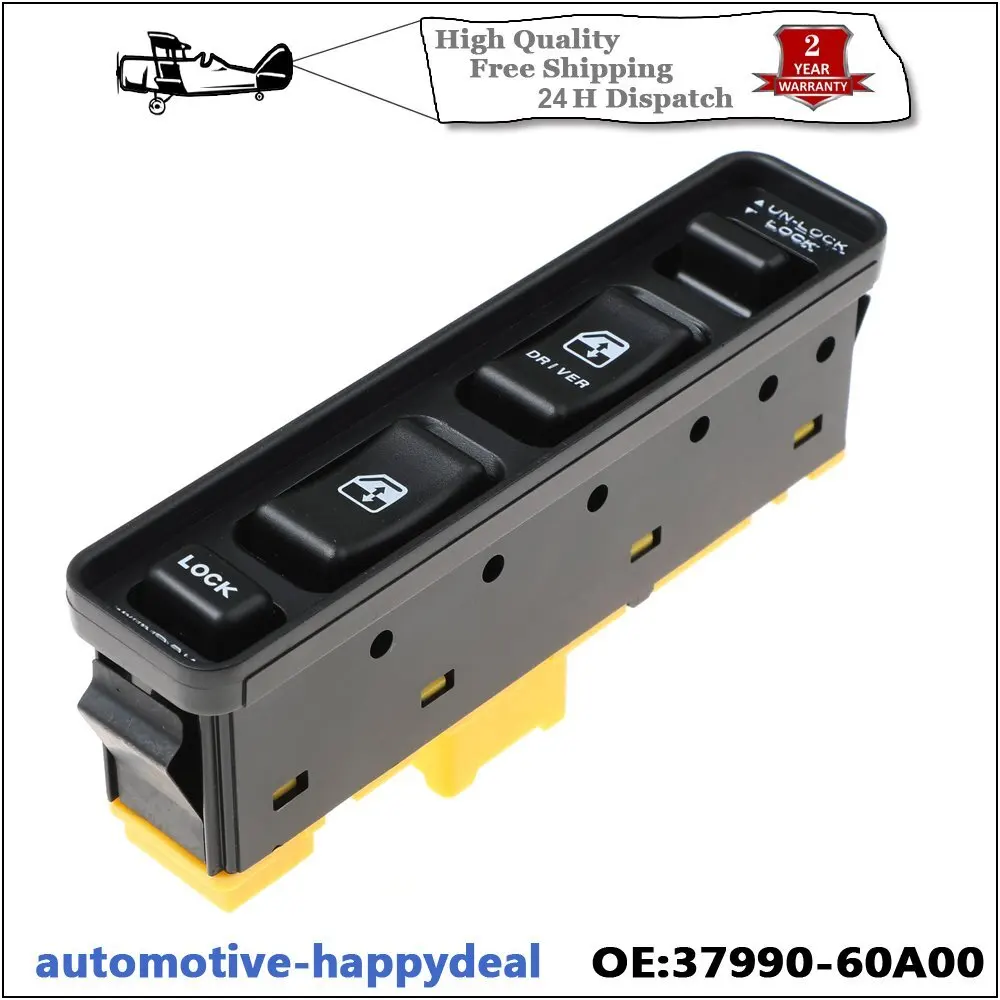 

Power Window Control Switch 37990-60A00 Fits for Suzuki Vitara 1988-1998