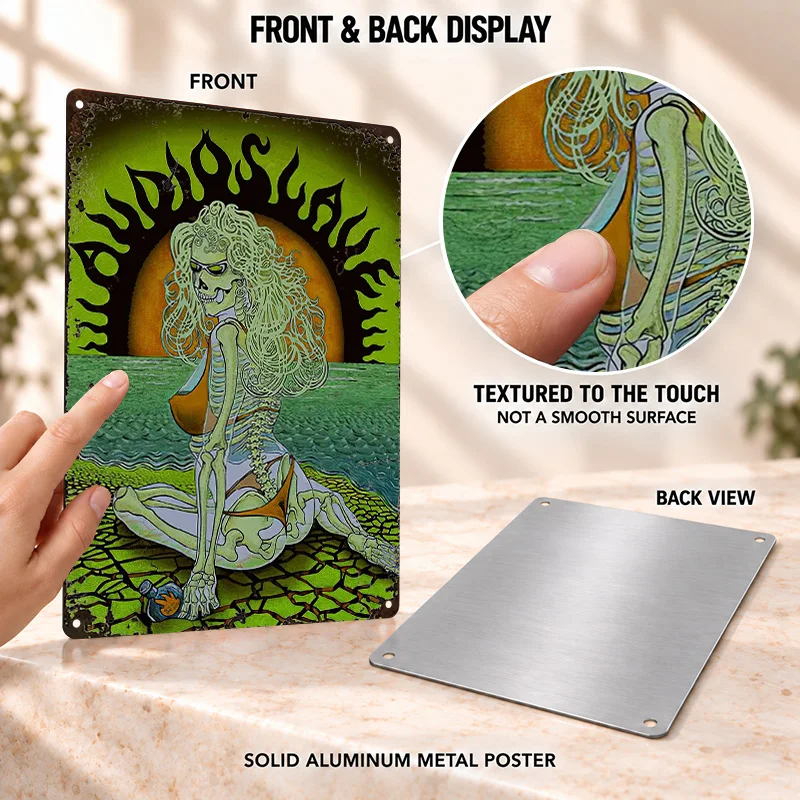 Audioslave Printed Posters Album Inspired Portrait Collector Room Wall Art Customized Aluminum Metal Sign Memorable Decor Gift