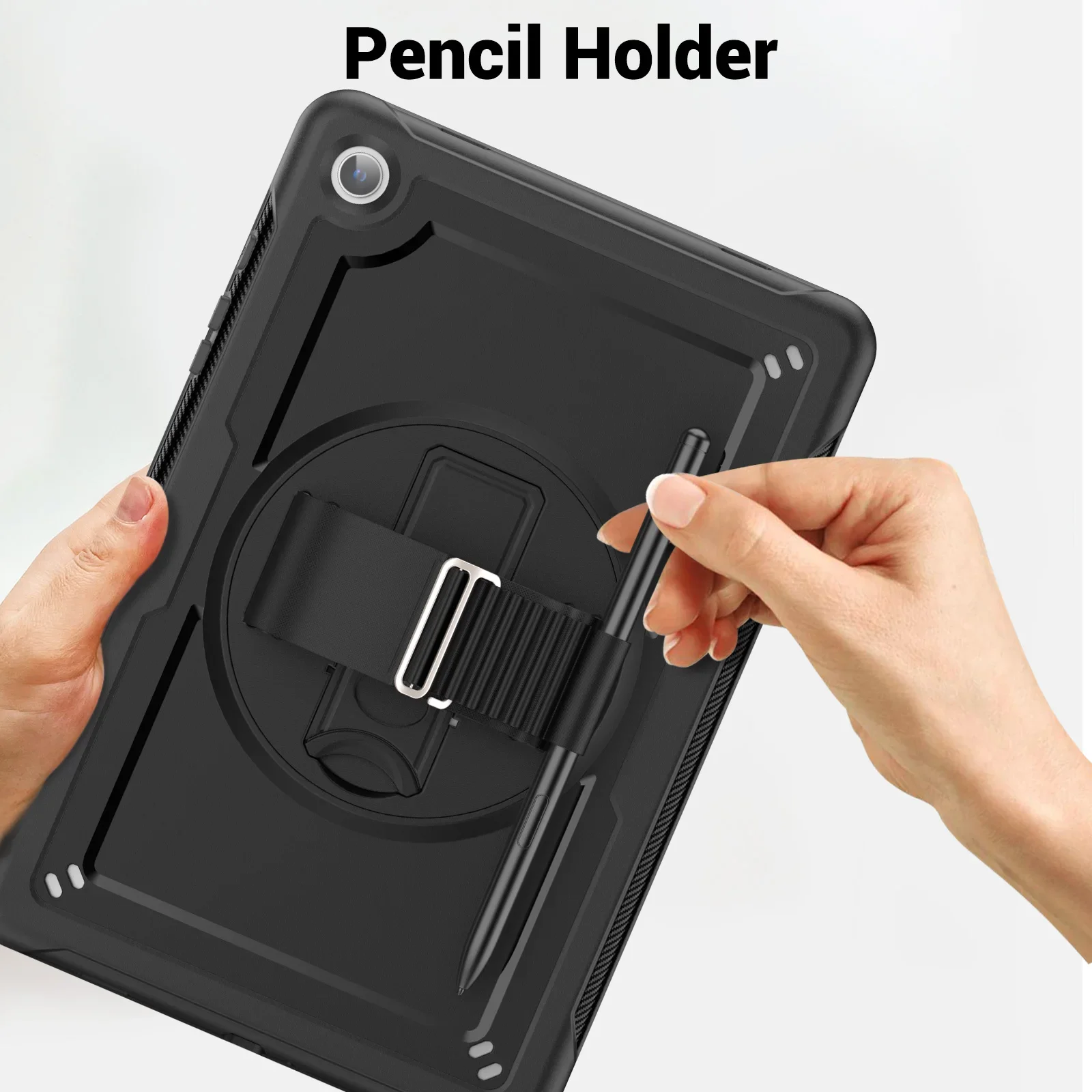 360° Rotating Kickstand Case for Samsung Galaxy Tab A9 8.7 inch Heat Sink Hole Cover for Tab A9 Plus 11 SM-X210  SM-X216B 2023