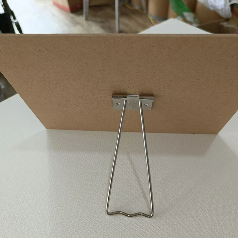 Photo Frame Easel Back Stand Exquisite Decorative Hardware Art Crafts Display Rack Display Easel Back Board Holder