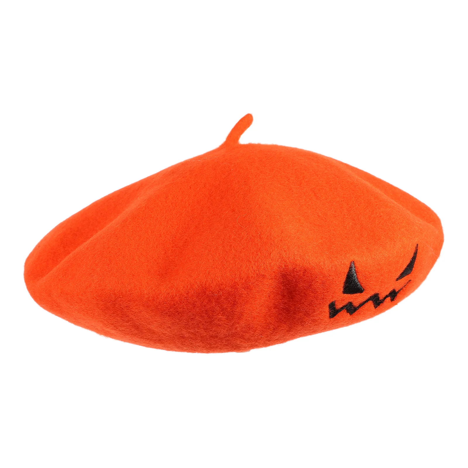 

Pumpkin Beret Hat Halloween Party Hat For Women Creative Costume Accessory Party Supplies Traveling Decor
