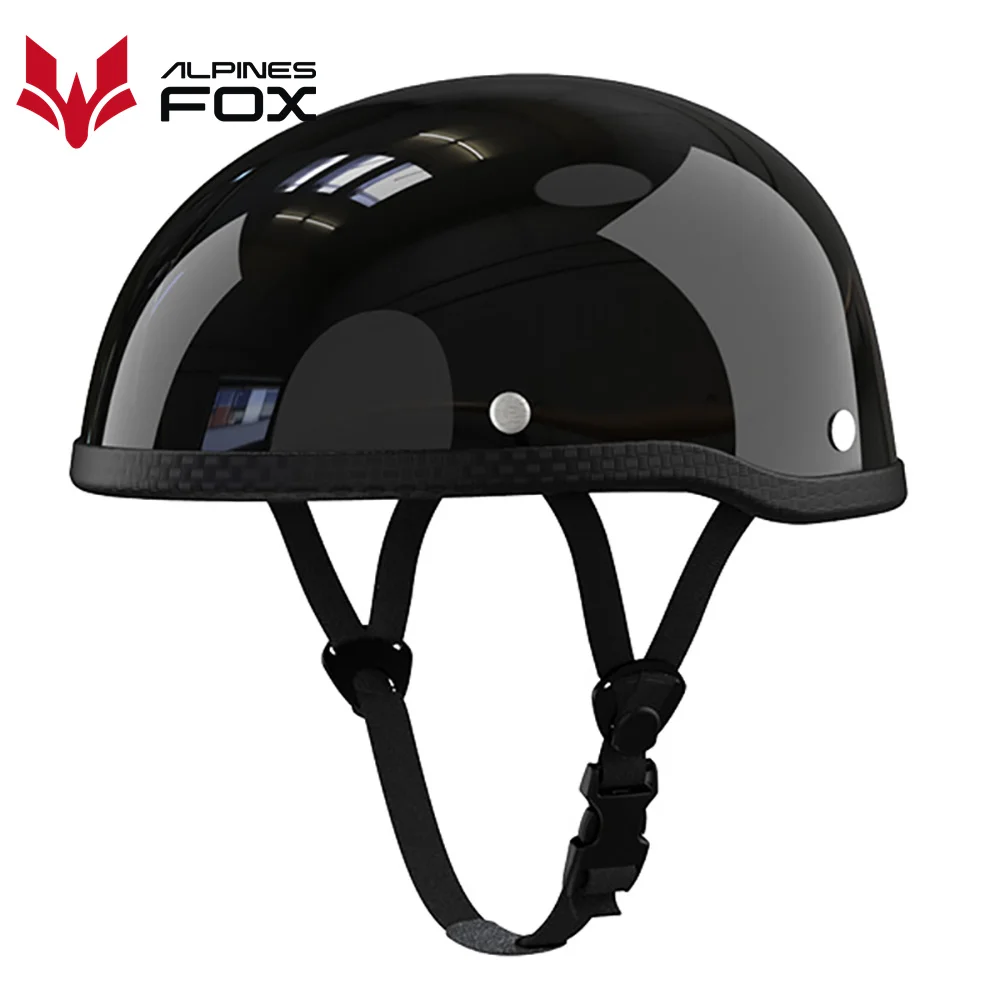 Retro Motorcycle Half Helmet ABS+Cotton Plastic Cap Summer Half Face Unisex Helmet Motorbike Ridder Universal DOT Certified