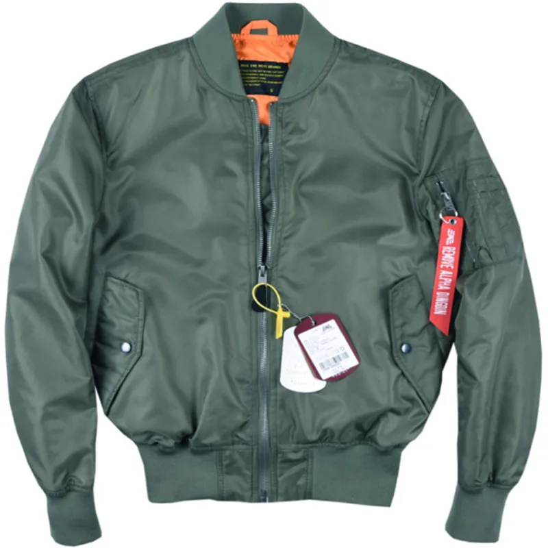 Jaqueta Alpha Martin piloto masculina, jaqueta tática militar, jaqueta clássica MA-1, casaco fino, jaqueta de beisebol masculina, nova, primavera e outono