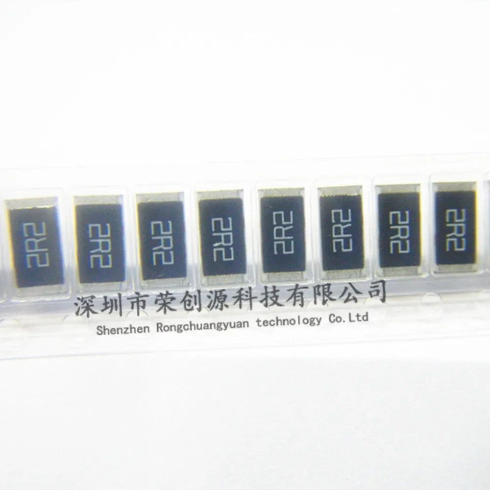 20PCS/LOT 2512 SMD chip resistor 5% 2W 0R 0 OHM 1R0 1R5 2R0 2R2 3R0 3R3 4R3 4R7 5R1,6.4*3.2mm